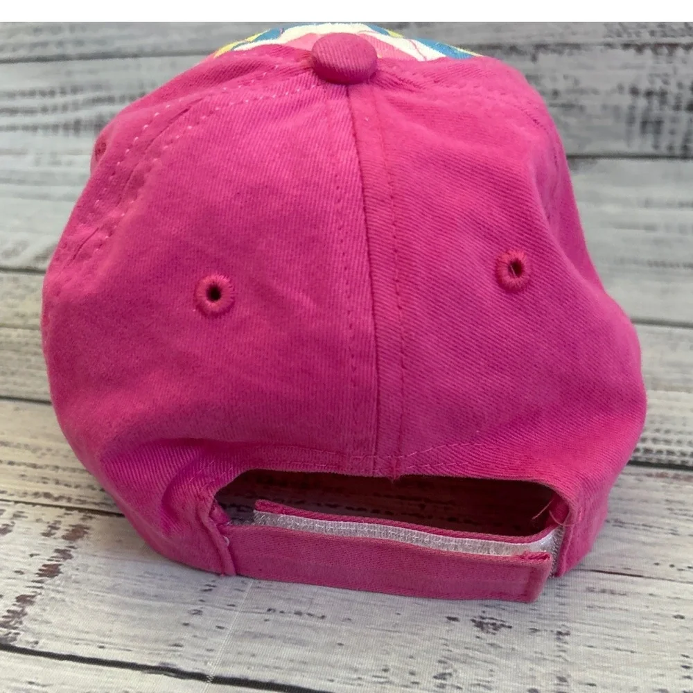 Fan Favorite Milwaukee Brewers Baseball Cap Toddler Pink Striped Heart Logo